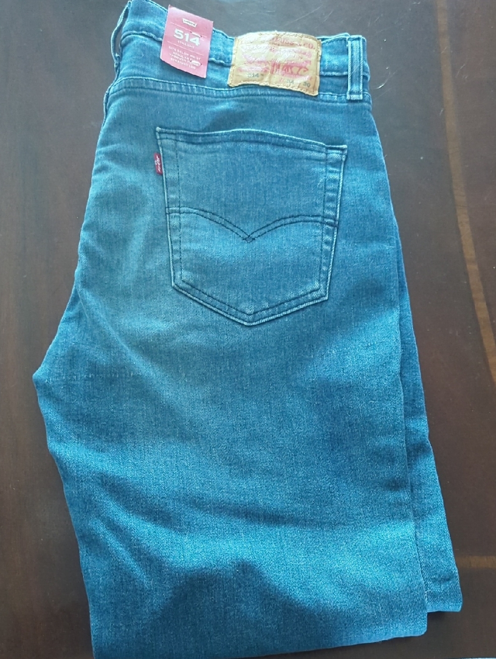 Levi's Blue Straight Leg Women's Jeans